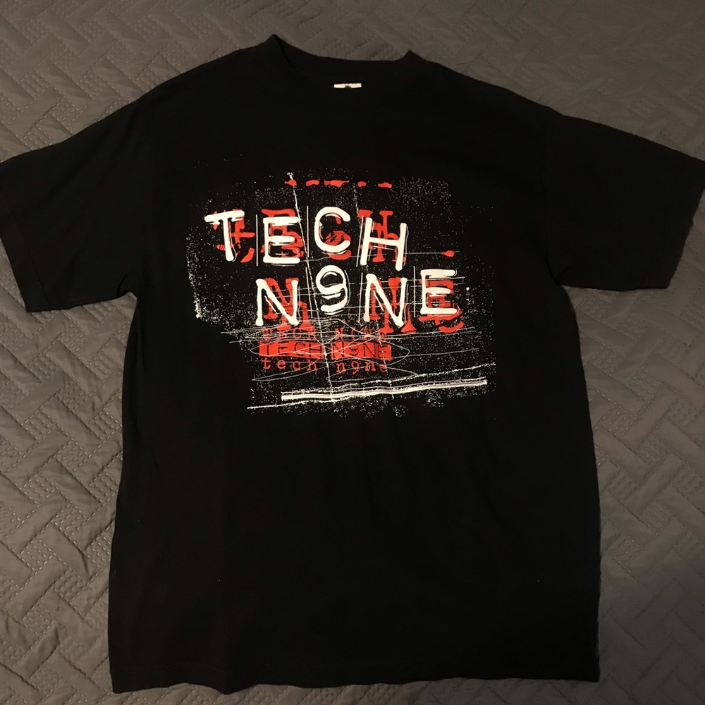 Tech n9ne tee shirt, strange music size M